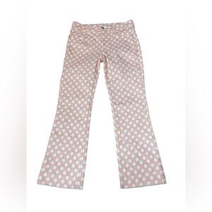 Pilcro and The Letterpress High-Rise Bootcut Polka Dot Jeans Anthropologie. 26